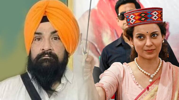 Kangana Ranaut Controversy Kangana again messed with the Sikhs MP Sarabjit Singh Khalasa made serious allegations Kangana Ranaut Controversy: ਕੰਗਨਾ ਦਾ ਸਿੱਖਾਂ ਨਾਲ ਮੁੜ ਪੰਗਾ! MP ਸਰਬਜੀਤ ਸਿੰਘ ਖਲਾਸਾ ਨੇ ਲਾਏ ਗੰਭੀਰ ਇਲਜ਼ਾਮ