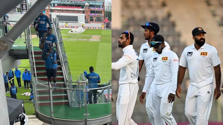 sri lanka team evacuated from dressing room after false fire alarm at old trafford stadium ahead eng vs sl test series ENG vs SL: ड्रेसिंग रूम में लगी आग! तनावपूर्ण माहौल में श्रीलंकाई टीम को निकाला गया; जाने पूरा मामला