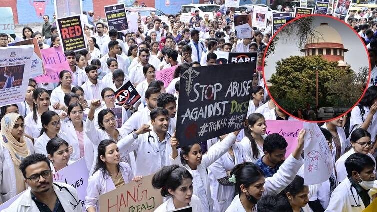 Kolkata Doctor Rape and Murder Case safety step of supreme court for the safety of doctors in the country Who is included in the National Task Force Kolkata Doctor Rape and Murder Case : देशातील डाॅक्टरांच्या सुरक्षेसाठी 'सर्वोच्च' पाऊल; नॅशनल टास्क फोर्समध्ये कोणाकोणाचा समावेश?