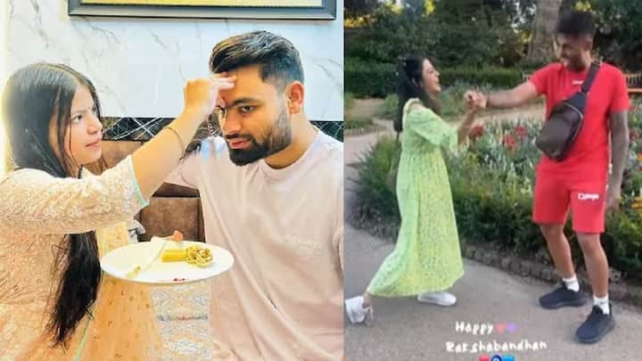 Raksha Bandhan: ગઇકાલે દેશના વિવિધ ભાગોમાં રક્ષાબંધનનો તહેવાર ધામધૂમથી ઉજવવામાં આવ્યો હતો. ભારતીય ક્રિકેટરોએ સોશિયલ મીડિયા પર રક્ષાબંધનની ઉજવણીની તસવીરો શેર કરી છે. જે ખુબ જ સરસ છે. યુવરાજ સિંહ, જસપ્રીત બુમરાહ, દીપક ચહર અને રિંકુ સિંહએ મનાવી રક્ષાબંધન.