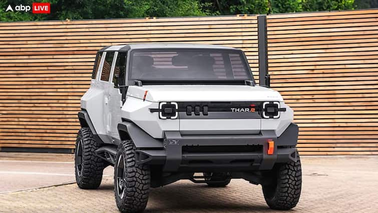 Mahindra Thar Roxx Launched Independence Day 2024 Electric Car Launching Soon know details here Thar Roxx के बाद अब धमाल मचाने आ रही महिंद्रा की इलेक्ट्रिक थार, लुक ऐसा कि बना देगा दीवाना