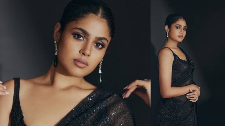 Faria Abdullah Latest Photos : ఫరియా అబ్దుల్లా తన లేటెస్ట్ ఫోటోలను ఇన్​స్టాలో షేర్ చేసింది. బ్లాక్ కలర్ శారీలో అందంగా ముస్తాబై ఫోటోషూట్ చేసింది.