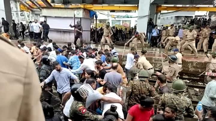 त्यानंतर पालकांनी थेट शाळेवर हल्लाबोल करत शाळा फोडली.