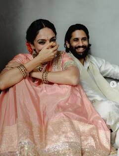 Look: નાગા ચૈતન્ય સાથે સગાઇ બાદ શોભિતા ધુલિપાલાની ફર્સ્ટ પબ્લિક અપીયરન્સ, ડાયમન્ડ રિંગ ફ્લૉન્ટ કરતી દેખાઇ