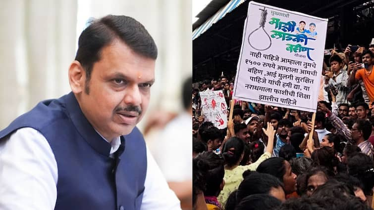 Devendra Fadnavis on action mode in Badlapur case took 3 major decisions Maharashtra Politics Marathi News Devendra Fadnavis : बदलापूर प्रकरणात देवेंद्र फडणवीस अॅक्शन मोडवर, 3 मोठे निर्णय घेतले