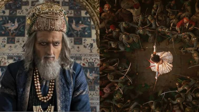 Chhava movie Teaser Bollywood actor Akshay Khanna shocks everyone in Aurangzeb character Chhava Teaser: भेदक नजर, घोगरा आवाज... छावा चित्रपटात वृद्ध औरंगजेब पडद्यावर जिवंत करणाऱ्या या अभिनेत्याला ओळखलंत का?