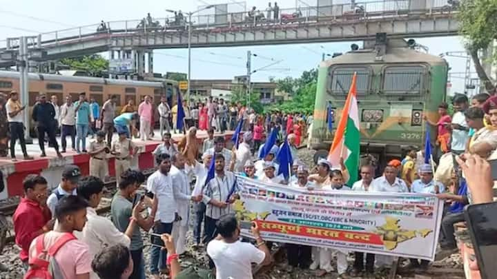 Bharat Bandh: બિહારના નાલંદામાં પથ્થરમારો, મધુબનીમાં રોકવામાં આવી ટ્રેન, જુઓ તસવીરો