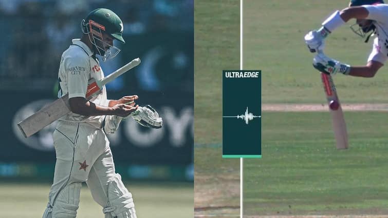 PAK vs BAN Babar Azam out on zero against Bangladesh Rawalpindi 1st test PAK vs BAN: 'अरे कोई जिम्बाब्वे से खिलाओ इसे', जीरो पर आउट होते ही ट्रोल हुए बाबर आजम