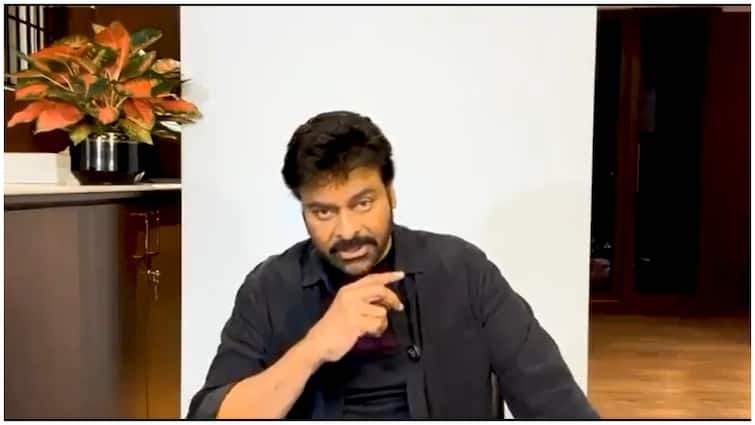 Megastar Chiranjeevi released a surprise video on the re release of Indra movie for birthday special Indra Movie: 