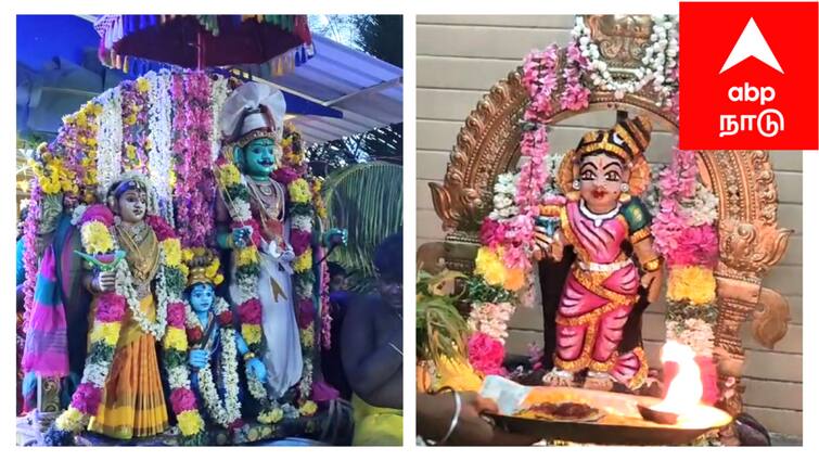 Mayiladuthurai kuthalam melamangainalluru Draupathi amman temple festival  மேலமங்கைநல்லூரில் ஸ்ரீ திரௌபதி அம்மன் ஆலய மகாபாரத வைபவம் - ஆயிரக்கணக்கான பக்தர்கள் வழிபாடு