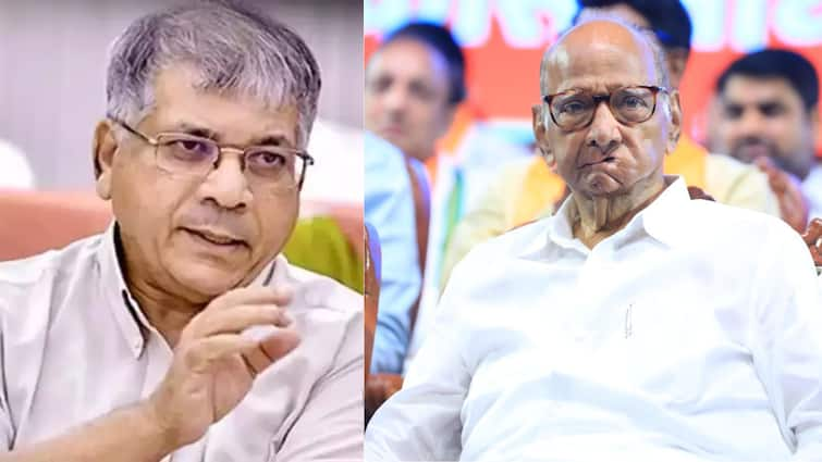 If large number of Maratha and Kunbi MLAs get elected in maharashtra assembly election 2024 obc reservation will be in danger says Prakash Ambedkar Prakash Ambedkar: विधानसभेत मराठा-कुणबी आमदारांचे वर्चस्व निर्माण झाल्यास ओबीसी आरक्षणाला स्थगिती, प्रकाश आंबेडकरांचा शरद पवारांवर गंभीर आरोप