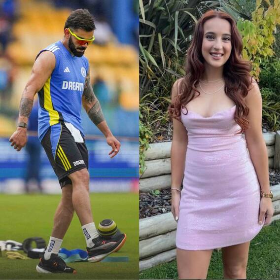 কোহলির প্রেমে হাবুডুবু? চেনেন এই সুন্দরীকে?