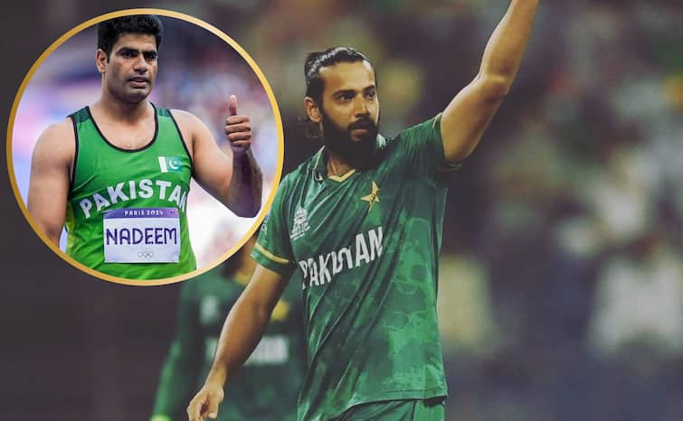 Pakistani Cricketer Imad Wasim Opens Up On Paris Olympics 2024 Javelin Throw Gold Medalist Arshad Nadeem said Pakistan True Hero नहीं थम रही Arshad Nadeem की फैन फॉलोइंग, ये स्टार क्रिकेटर हुआ फैन, बताया- 'पाकिस्तान का सच्चा हीरो'