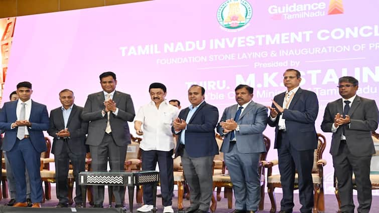 Tamil Nadu CM MK Stalin says industries are the symbol of development 