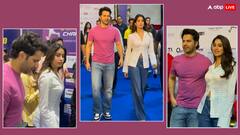 व्हाइट शर्ट, ब्लू डेनिम पहने पिकबॉल टूर्नामेंट में पहुंचीं जाह्नवी कपूर, कैजुअल लुक में दिखे वरुण धवन... देखें तस्वीरें