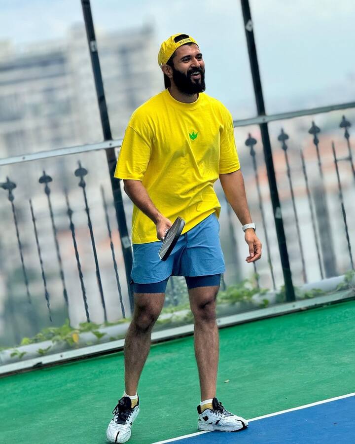 Vijay Deverakonda: The Arjun Reddy actor launched his own clothing line RWDY a while back, the line sells right from shirts, T-shirts, sweatshirts and pants. (Image: Instagram/@thedeverakonda)