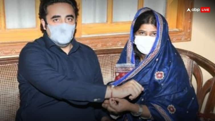 Bilawal Bhutto Zardari celebrates Raksha Bandhan PPP senator Krishna ...