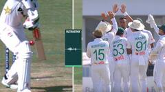 आउट या नॉट आउट? मसूद के विकेट पर विवाद, अंपायर की वजह से मैदान पर हो जाता बवाल!
