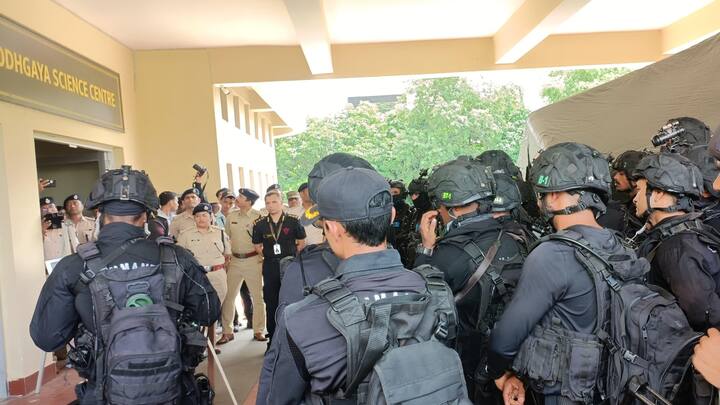 एटीएस, एनएसजी और गया पुलिस के जवानों आतंकी हमले की साजिश को नाकाम करने के लिए पहुंचे थे.
