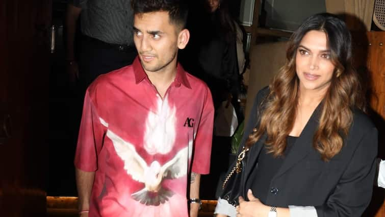 Pregnant Deepika Padukone Slays In Black As She Steps Out For Dinner With Lakshya Sen Ranveer Singh Family Pregnant Deepika Padukone Slays In Black As She Steps Out For Dinner With Ranveer Singh's Family