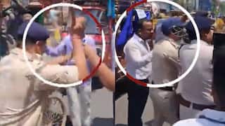 Bharat Bandh- ਲਾਠੀਚਾਰਜ ਦੌਰਾਨ ਪੁਲਿਸ ਵਾਲੇ ਨੇ SDM ਦੇ ਸਿਰ ਵਿਚ ਮਾਰੀ ਡਾਂਗ, ਵੇਖੋ ਵੀਡੀਓ