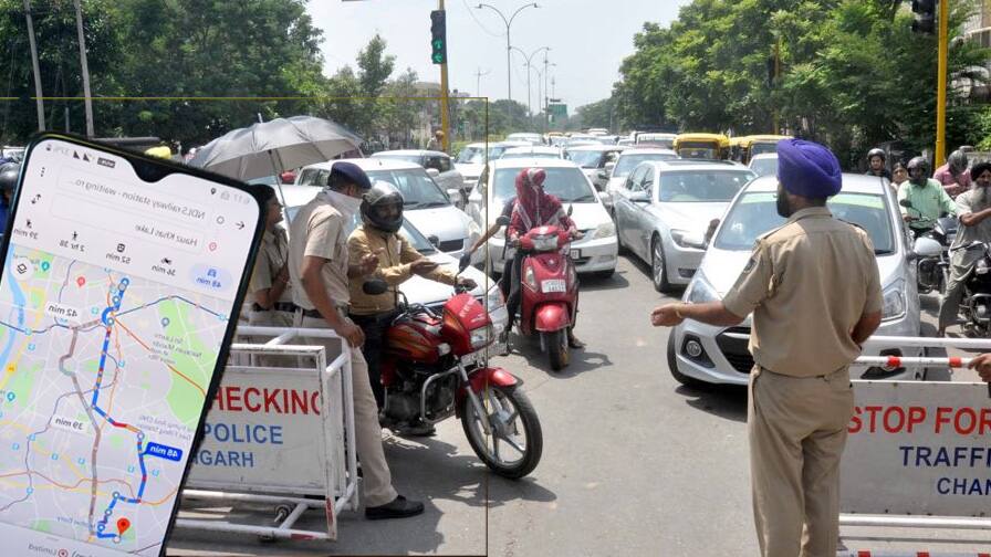 'There is a police, wear a helmet', now Google Maps also started warning people 'ਪੁਲਿਸ ਹੈ, ਹੈਲਮੇਟ ਪਾਓ', ਹੁਣ Google Maps ਵੀ ਕਰਨ ਲੱਗਾ ਲੋਕਾਂ ਨੂੰ ਸਾਵਧਾਨ
