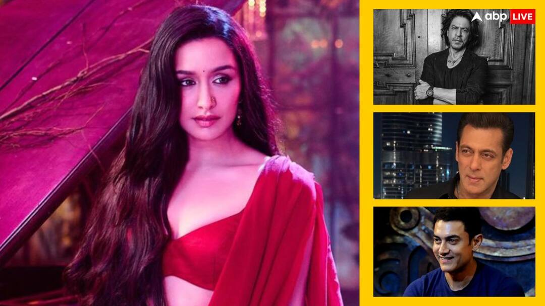 Shraddha Kapoor Stree 2 actress revealed the reason of not working with shah rukh khan salman khan aamir khan Shraddha Kapoor ने सलमान, शाहरुख और आमिर संग क्यों कभी नहीं की कोई फिल्म? एक्ट्रेस ने बताई चौंकाने वाली वजह