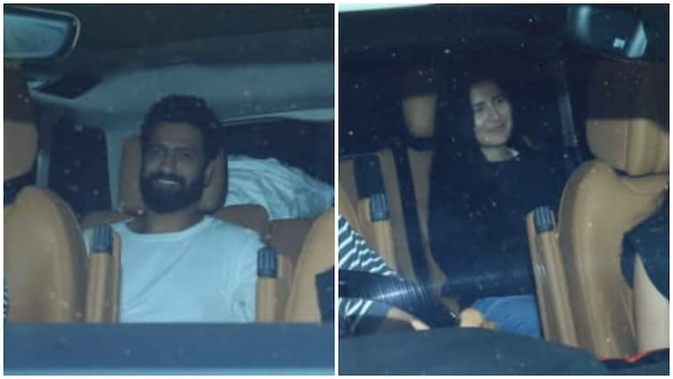 Vicky Kaushal And Katrina Kaif Are All Smiles On Getting Spotted Late At Night Stepping Out Of Zoya Akhtar House See Video Vicky Kaushal And Katrina Kaif Are All Smiles On Getting Spotted Late At Night, Fans Call Them 'Beautiful Couple', WATCH