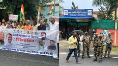 रांची में ED दफ्तर के सामने कांग्रेस कार्यकर्ताओं का प्रदर्शन, बढ़ाई गई सुरक्षा व्यवस्था