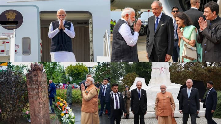 Prime Minister Narendra Modi on Wednesday arrived in Poland on the first leg of his two-nation visit. It is a first trip by an Indian PM to Poland in the past 45 years.