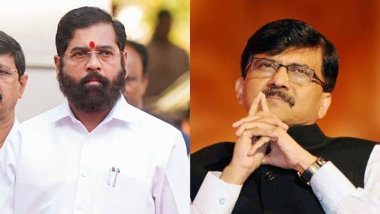 Sanjay Raut challenge to Governor C P Radhakrishnan on CM Eknath Shinde statement over Badlapur School Case Maharashtra Politics Marathi News मुख्यमंत्र्यांनी कोणत्या आरोपींना फाशीची शिक्षा दिली? शिंदेंच्या 'त्या' वक्तव्यावरून संजय राऊतांचं थेट राज्यपालांना आव्हान, म्हणाले...