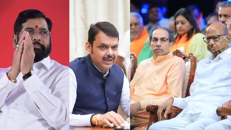 Maharashtra Vidhansabha Election 150 to 160 seats for MVA 120 to 130 seats for Mahayuti in the assembly elections Ahead of the Mood of Nation Survey Maharashtra Politics Marathi News Maharashtra Vidhansabha Eletion : विधानसभा निवडणुकीत मविआला 150 ते 160 जागा, महायुतीला 120 ते 130 जागांचा अंदाज; 'मुड ऑफ नेशन' सर्व्हे समोर