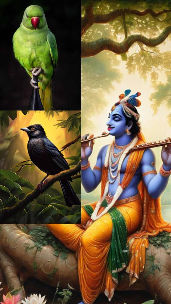 శ్రీ కృష్ణ: కోకిల - చిలుక..మీరు ఎవర్ని అనుసరిస్తారు!