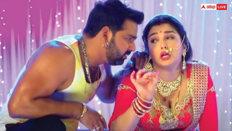 Pawan Singh Amrapali dubey Song Raate Diya Butake viral on social media views in crore watch now पवन सिंह और आम्रपाली दुबे का ये वीडियो रातों-रात हो गया था वायरल, एक-एक सीन देख हर कोई हुआ शर्मसार!