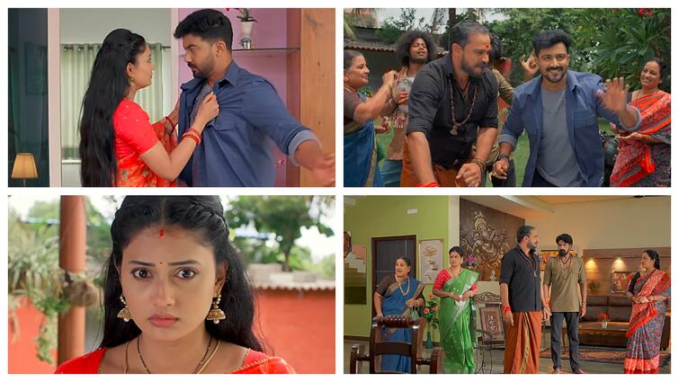 Satyabhama serial Today Augest 22nd Episode Update Satyabhama Serial Today August 22: సత్య ప్రెగ్నెంట్ అని ఇంట్లోవాళ్లు సంబరాలు చేసుకుంటుంటే ఆమె మాత్రం కంగారు ఎందుకు పడింది?