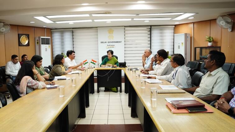 Delhi Water Minister Atishi sewer overflow Delhi Jal Board 'Delhi Turned Into Living Hell': Atishi Writes To Chief Secretary Over Sewer Overflow In National Capital