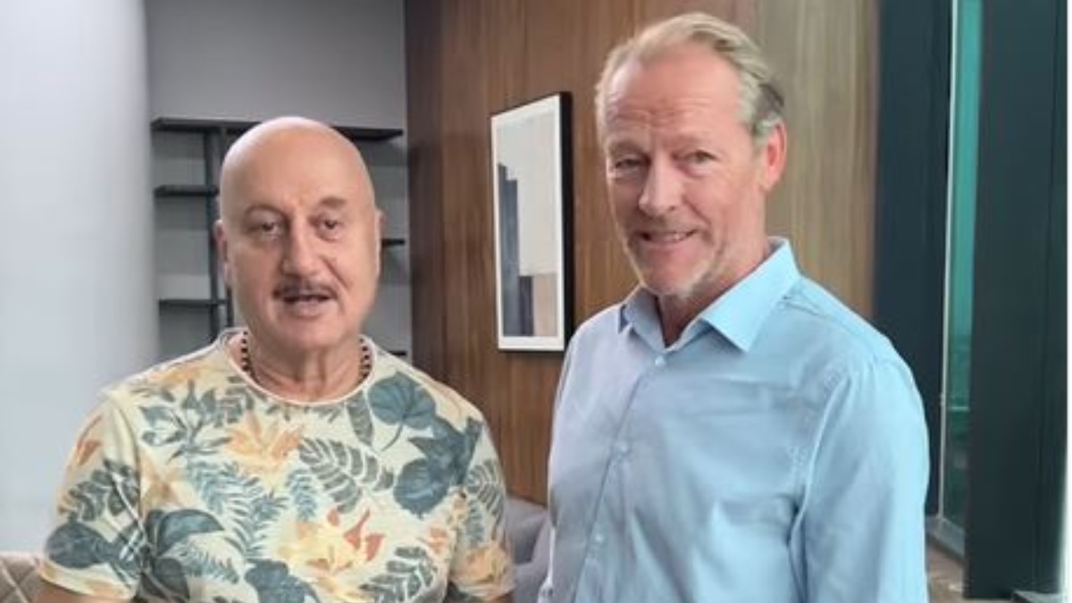 Anupam Kher Officially Announces Collaboration With 'Game Of Thrones' Actor Iain Glen For 'Tanvi: The Great'; Latter Calls Anupam 'Special'