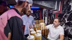 Rahul Gandhi: જમ્મુ-કાશ્મીરમાં લોકો વચ્ચે પહોંચ્યા રાહુલ ગાંધી, પાર્લરમાં આઈસ્ક્રીમનો માણ્યો સ્વાદ,જુઓ તસવીરો