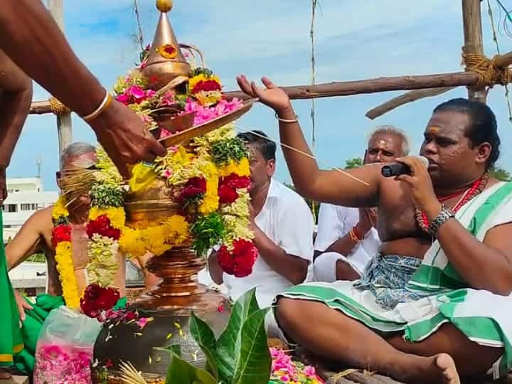 Karur Vellalapatti Sri Bhagwati Amman Temple Maha Kumbabhishekam festival - TNN கரூர்: ஸ்ரீ பகவதி அம்மன் ஆலய அஷ்டபந்தன மகா கும்பாபிஷேக விழா