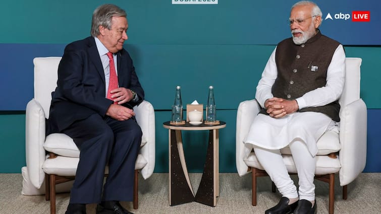 UN Secretary General Antonio Guterres expresses hope PM Modi ukraine visit can end Russia Ukraine war PM Modi Ukraine Visit: क्या PM मोदी के दौरे से रुकेगा यूक्रेन-रूस वॉर? UN ने जता दी ये बड़ी उम्मीद