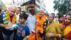 In Photos: दिल्ली के त्रिनगर विधानसभा में लोगों से मिले मनीष सिसोदिया, कहा- जल्द बाहर आएंगे सीएम केजरीवाल