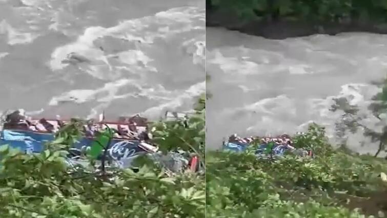 indian bus carrying 40 passengers plunges into river in Nepal Nepal: నేపాల్‌లో ఘోర ప్రమాదం, 40 మంది భారతీయులతో వెళ్తున్న బస్ నదిలో బోల్తా - 14 మంది మృతి?