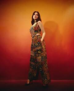 A Stunning Divya Khosla Kumar In A Printed Ethnic Outfit; See Pics