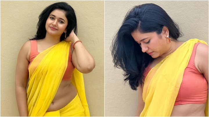 Poonam Bajwa Photos: నెటిజనులు చూపు తిప్పుకోలేని విధంగా టీజ్ చేస్తూ ప్రతి రోజూ కొత్త కొత్త ఫోటో షూట్ చేస్తోంది పూనమ్ బజ్వా. ఎల్లో శారీలో షేర్ చేసిన లేటెస్ట్ ఫొటోస్ అయితే ఖుషి మూమెంట్ అని చెప్పాలి.