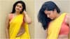 Poonam Bajwa: పూనమ్ బజ్వా ఖుషి మూమెంట్... అక్కడ బ్లాక్ శారీ, ఇక్కడ ఎల్లో శారీ - ఎఫెక్ట్ మాత్రం సేమ్