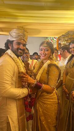 Kiran Abbavaram Wedding Pics: రాణి గారి మెడలో మూడు ముళ్లు వేసిన రాజా వారు... కిరణ్ అబ్బవరం పెళ్లి ఫోటోలు