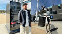 Kuldeep Yadav Pays Tribute To Idol Shane Warne On Visit To Melbourne Cricket Ground — See Pics