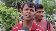 मथुरा में भारी जलभराव के चलते यूपी पुलिस का पेपर नहीं दे पाया युवक, योगी सरकार से की ये मांग