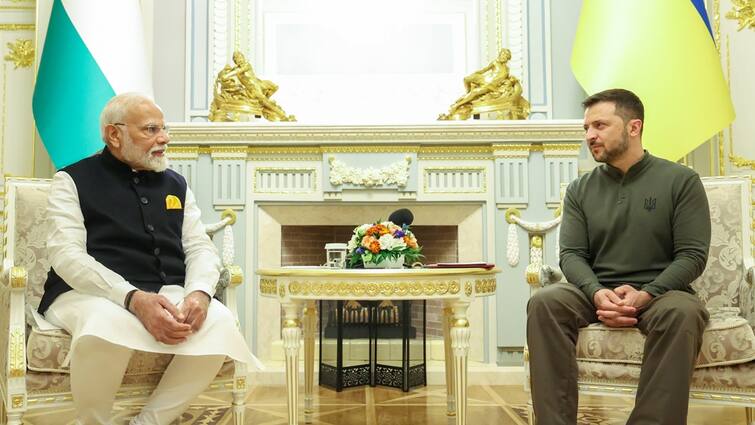 PM Modi In Ukraine Zelenskyy India-Ukraine Bilateral Relations Strategic Partnership EAM S Jaishankar Russia Ukraine War Modi, Zelenskyy Discuss Elevating India-Ukraine Bilateral Ties To Strategic Partnership During 'Landmark Visit'