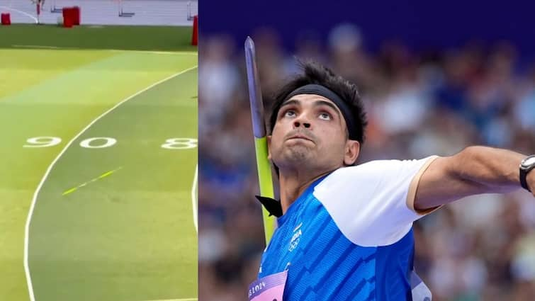 Neeraj Chopra threw javelin 89.49m while battling hernia, second in Diamond League Sports News Marathi News हार्नियाशी झुंज सुरु असतानाच नीरज चोप्राने 89.49 मीटर दूर भाला फेकला, डायमंड लीगमध्ये दुसरं स्थान पटकावलं